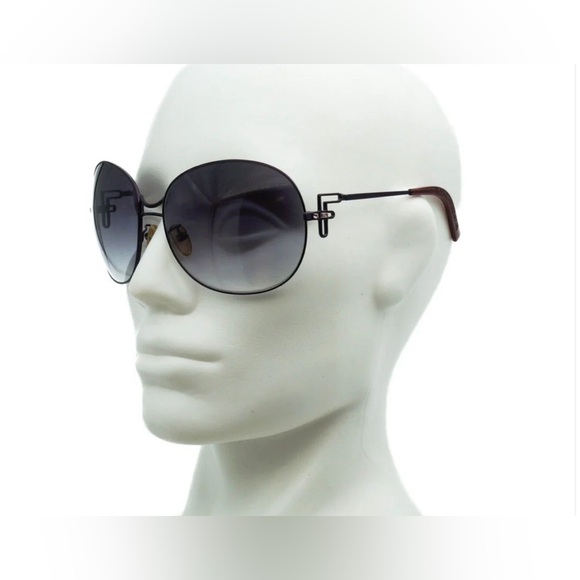 VINTAGE FENDI FS359R Purple Metal Sunglasses Vintage 90s 00s used - Picture 4 of 15